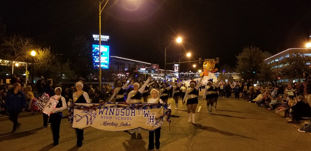 windsor high school marching dukes band